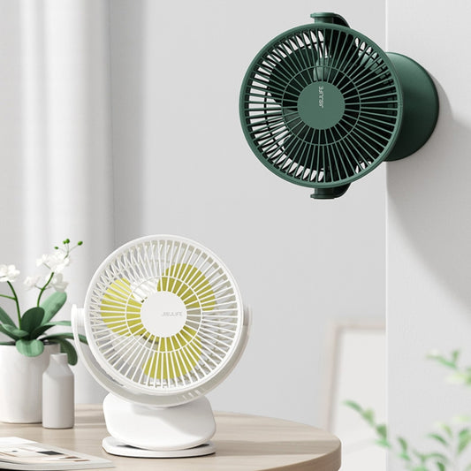 JisuLife FA29A Clip Desktop Mini Fan Portable USB Rechargeable Fan(Dark Green) by Jisulife
