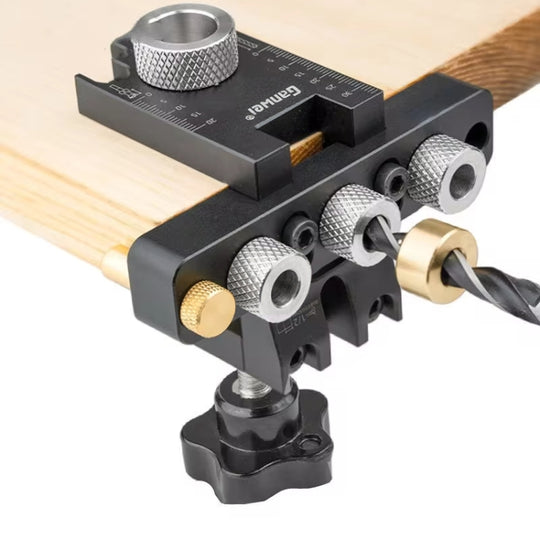 Ganwei 3 in 1 Mini Woodworking Positioning Punch Embedded Parts, Model: MG0-001-0048-B