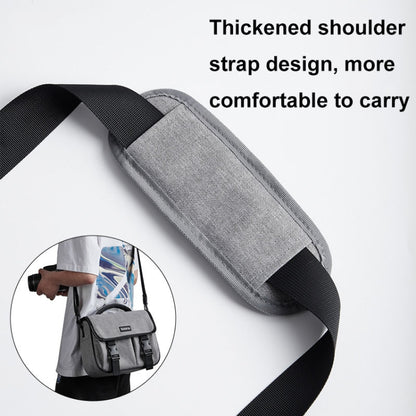 Baona BN-H017 Photography SLR / Micro Single Cross-Body Camera Storage Bag, Color: M Gray - Strap Satchel by Baona | Online Shopping UK | buy2fix