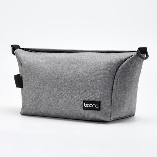 Baona BN-H012 Multifunctional Outdoor Crossbody Digital Camera Bag Lens Protection Bag(Grey) - Strap Satchel by Baona | Online Shopping UK | buy2fix