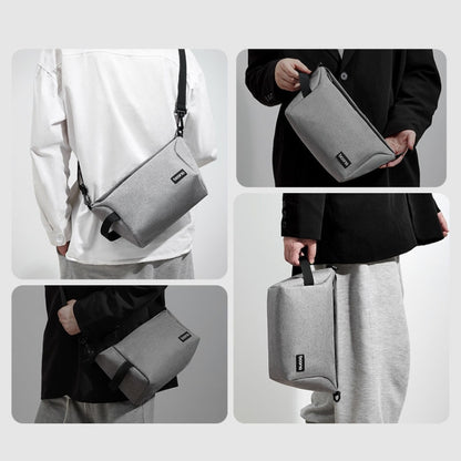 Baona BN-H012 Multifunctional Outdoor Crossbody Digital Camera Bag Lens Protection Bag(Grey) - Strap Satchel by Baona | Online Shopping UK | buy2fix