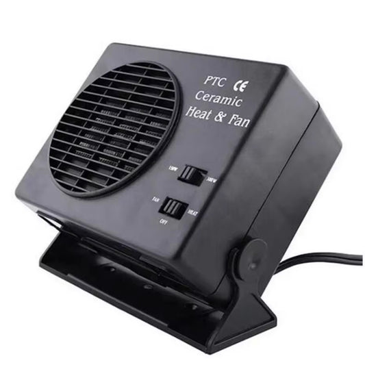 Car Heater Heating Fan Car Window Defroster(Black) by buy2fix