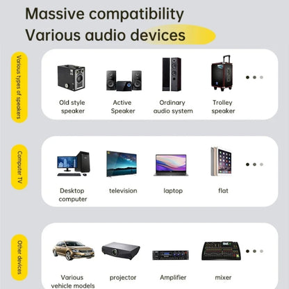 Bluetooth 5.3 Audio Adapter Receiver Transmitter MP3 Player Supports Wired Headset / TF Card - Audio Receiver Transmitter by buy2fix | Online Shopping UK | buy2fix