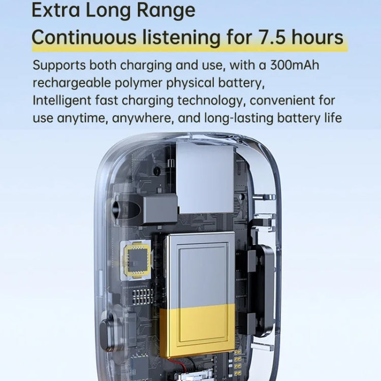 Bluetooth 5.3 Audio Adapter Receiver Transmitter MP3 Player Supports Wired Headset / TF Card - Audio Receiver Transmitter by buy2fix | Online Shopping UK | buy2fix