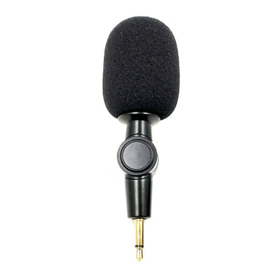 Mobile Phone Live Broadcast Microphone, Style: Pro 3.5 Straight Head 2-section Plug (Sponge Cover)
