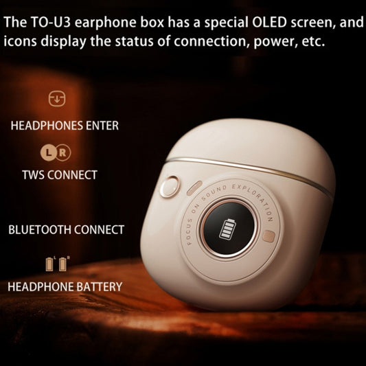 Edifier TO-U3 Plus Noise Reduction Sports Wireless Bluetooth Earphones(White) by Edifier