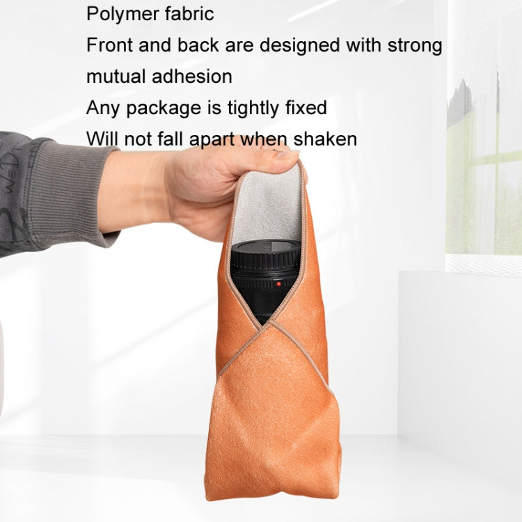 DSLR Camera Folding Cloth Photography Camera Folding Cloth Magic Protective Cloth, Color: 30x30cm Khaki - Lens Bag by buy2fix | Online Shopping UK | buy2fix