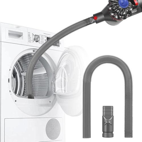 For Dyson V6 / DC Cordless Vacuum Dryer Vent Cleaner Kit Hose Attachment Gray by buy2fix