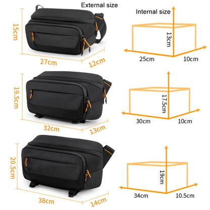 Cwatcun D133 Camera Chest Bag Multi-functional Handheld Slanting Cross Shoulder Camera Casual Bag, Color: Large Black - Strap Satchel by Cwatcun | Online Shopping UK | buy2fix