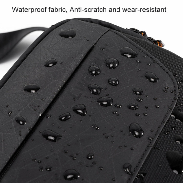 Cwatcun D133 Camera Chest Bag Multi-functional Handheld Slanting Cross Shoulder Camera Casual Bag, Color: Small Black - Strap Satchel by Cwatcun | Online Shopping UK | buy2fix