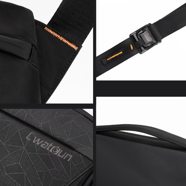 Cwatcun D133 Camera Chest Bag Multi-functional Handheld Slanting Cross Shoulder Camera Casual Bag, Color: Medium Black - Strap Satchel by Cwatcun | Online Shopping UK | buy2fix
