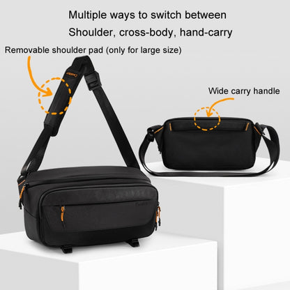Cwatcun D133 Camera Chest Bag Multi-functional Handheld Slanting Cross Shoulder Camera Casual Bag, Color: Large Black - Strap Satchel by Cwatcun | Online Shopping UK | buy2fix