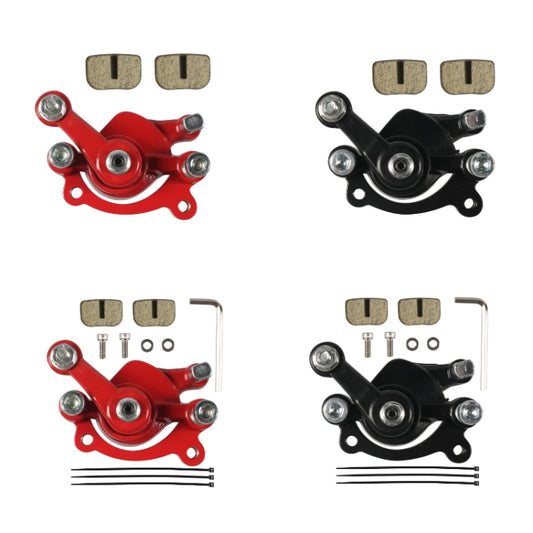 Motorcycle Disc Brake Caliper Pads For ATV Harley 49CC Trotting Red Left by buy2fix