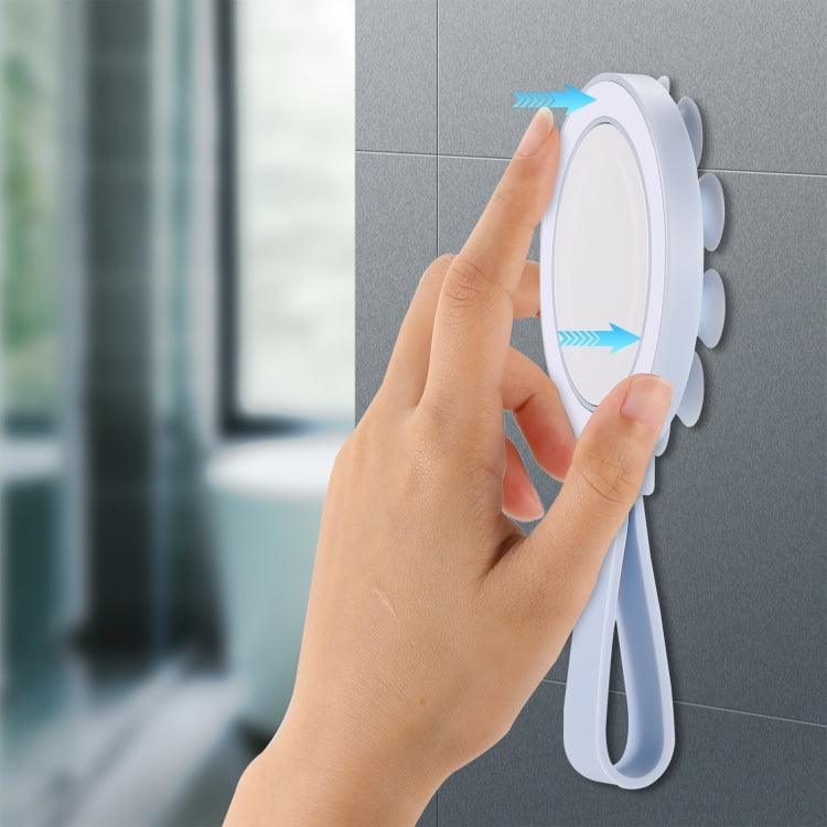 Suction Cup Magnetic Silicone Phone Holder Phone Case Grip Holder(Light Blue) - Ring Holder by buy2fix | Online Shopping UK | buy2fix