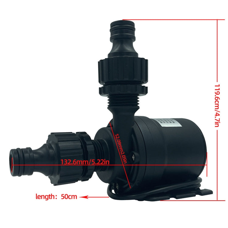 8m Lift Stainless Steel Shaft Core Brushless Motor Booster Pump, Specifications: DC12V(Bare Wire) - Air Pumps by buy2fix | Online Shopping UK | buy2fix