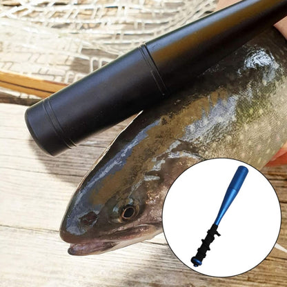 Aluminum Alloy Fish Knocker Knock Fish Stick Fishing Hammer(Black) - Others by buy2fix | Online Shopping UK | buy2fix
