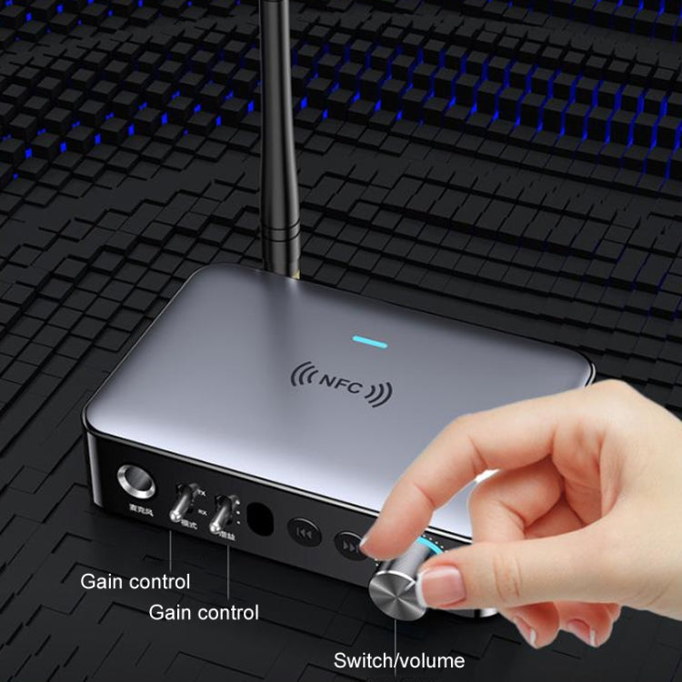 OMS-M16 NFC Bluetooth And Receiver Transmitter 5.1 Audio Adapter - Audio Receiver Transmitter by buy2fix | Online Shopping UK | buy2fix