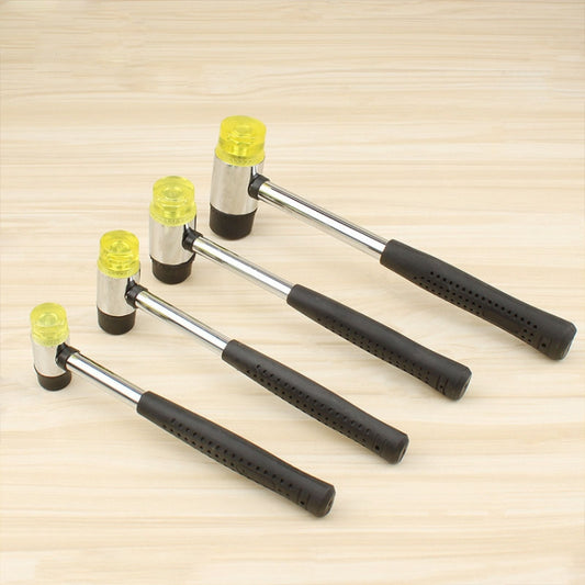 35mm No Bounce Mounting Hammer Handmade DIY Double Face Tap Rubber Hammer by buy2fix
