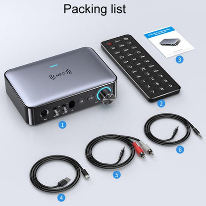 M16 Pro NFC Fiber Optic Bluetooth Receiver And Transmitter 5.1 Audio Adapter - Audio Receiver Transmitter by buy2fix | Online Shopping UK | buy2fix
