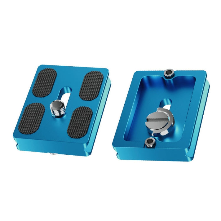 BEXIN PU-50D For Arca Type SLR Camera PU Quick Release Plate Aluminum Alloy CNC Ball Head Quick Release Plate - Quick Release Plate by BEXIN | Online Shopping UK | buy2fix