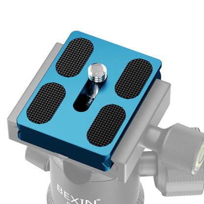BEXIN PU-70C For Arca Type SLR Camera PU Quick Release Plate Aluminum Alloy CNC Ball Head Quick Release Plate - Quick Release Plate by BEXIN | Online Shopping UK | buy2fix