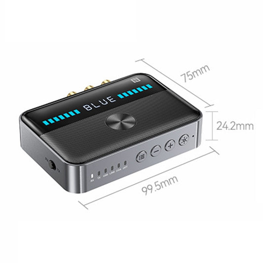 OMS-M13 Pro NFC Bluetooth Audio Adapter Bluetooth 5.3 Receiver And Transmitter 2 In 1 - Audio Receiver Transmitter by buy2fix | Online Shopping UK | buy2fix