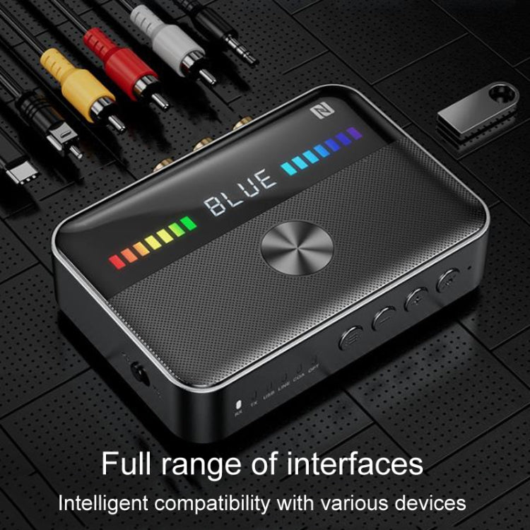 OMS-M13 Pro NFC Bluetooth Audio Adapter Bluetooth 5.3 Receiver And Transmitter 2 In 1 - Audio Receiver Transmitter by buy2fix | Online Shopping UK | buy2fix