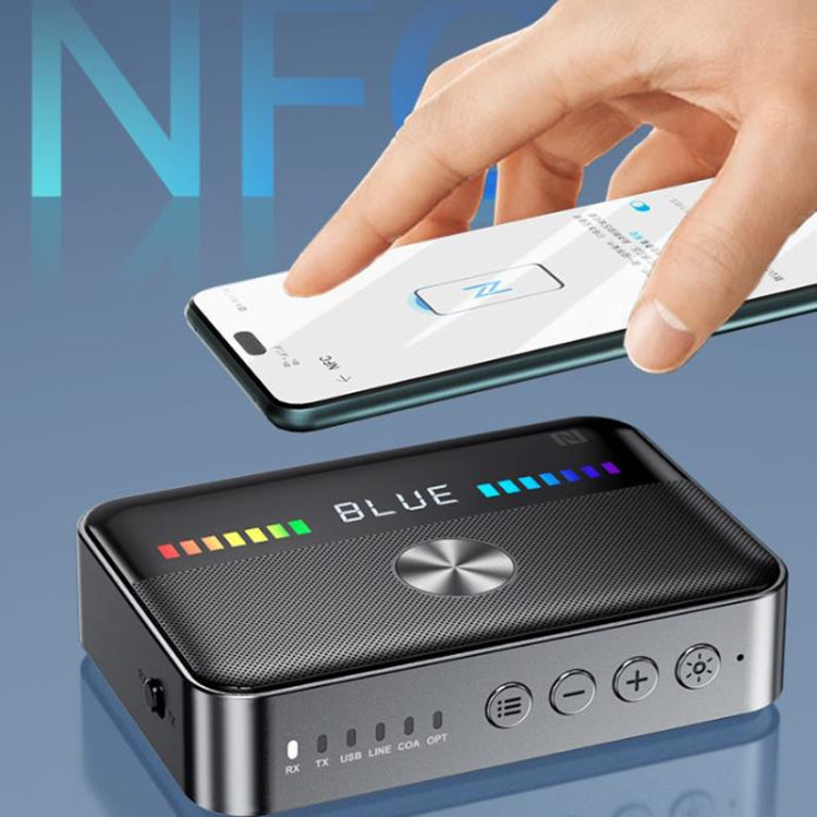 OMS-M13 Pro NFC Bluetooth Audio Adapter Bluetooth 5.3 Receiver And Transmitter 2 In 1 - Audio Receiver Transmitter by buy2fix | Online Shopping UK | buy2fix