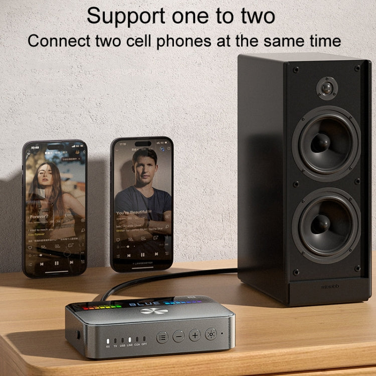 OMS-M13 NFC Bluetooth Audio Adapter Bluetooth 5.3 Receiver And Transmitter - Audio Receiver Transmitter by buy2fix | Online Shopping UK | buy2fix