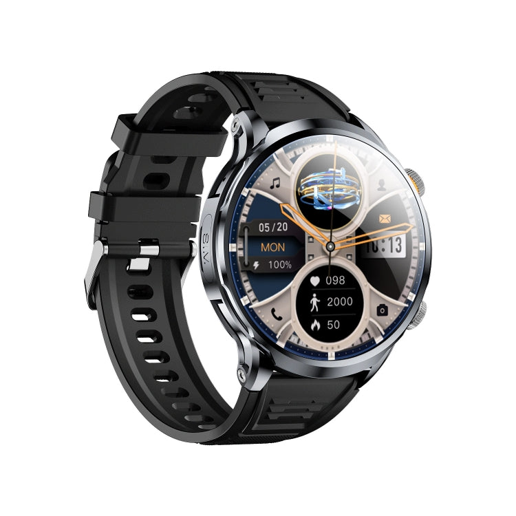 H18 Ultra-Thin Round Ball Screen 1.95 Inch Plug-In Phone Smart Watch 32G(Black) by buy2fix