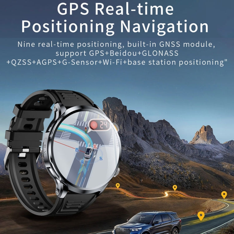H18 Ultra-Thin Round Ball Screen 1.95 Inch Plug-In Phone Smart Watch 32G(Black) by buy2fix