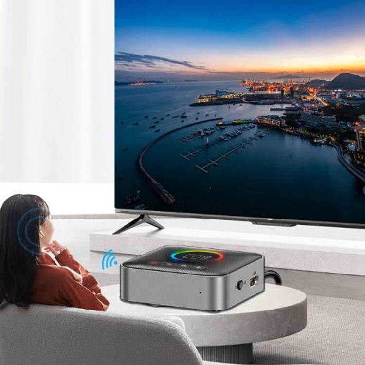 OMS-M10 Bluetooth 5.4 Adapter Audio Receiver FM Transmitter U Disk 3 In 1 - Audio Receiver Transmitter by buy2fix | Online Shopping UK | buy2fix