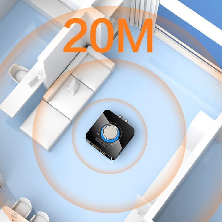 OMS-M5 Digital Bluetooth 5.0 Audio Receiver And Transmitter 2-In-1 AUX Adapter Converter - Audio Receiver Transmitter by buy2fix | Online Shopping UK | buy2fix