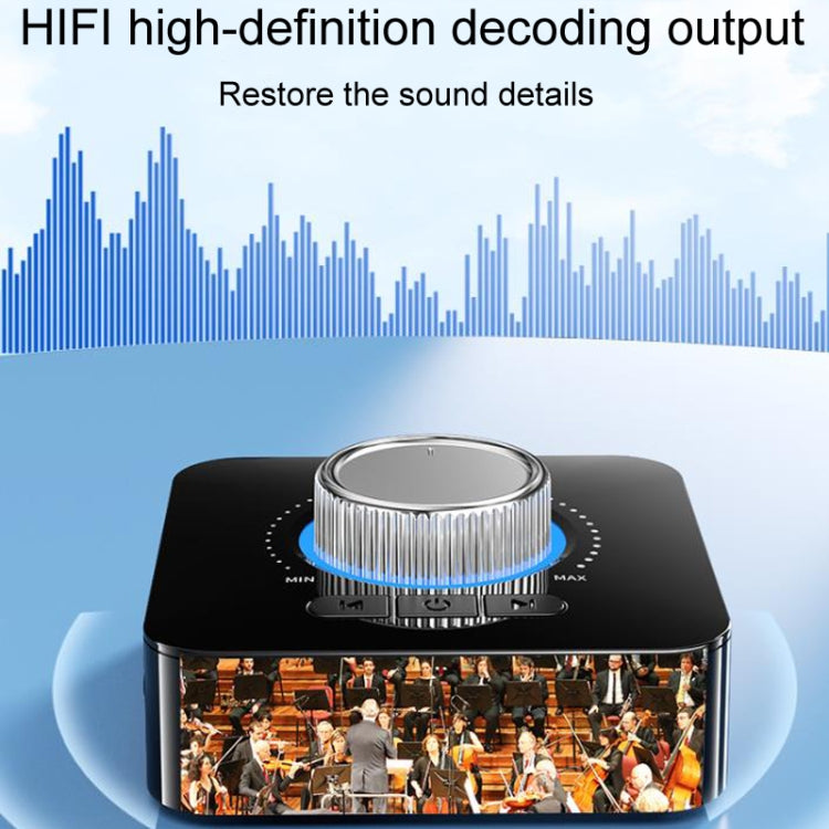 OMS-M5 Digital Bluetooth 5.0 Audio Receiver And Transmitter 2-In-1 AUX Adapter Converter - Audio Receiver Transmitter by buy2fix | Online Shopping UK | buy2fix