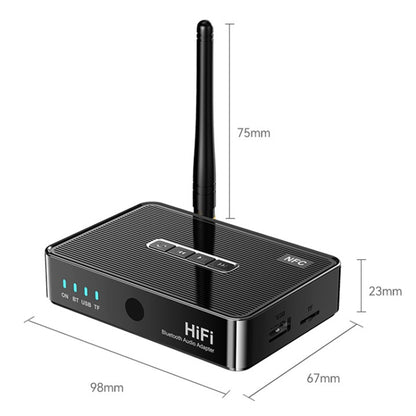 OMS-M3 Bluetooth 5.1 Audio Adapter Speaker Amplifier Receiver - Audio Receiver Transmitter by buy2fix | Online Shopping UK | buy2fix
