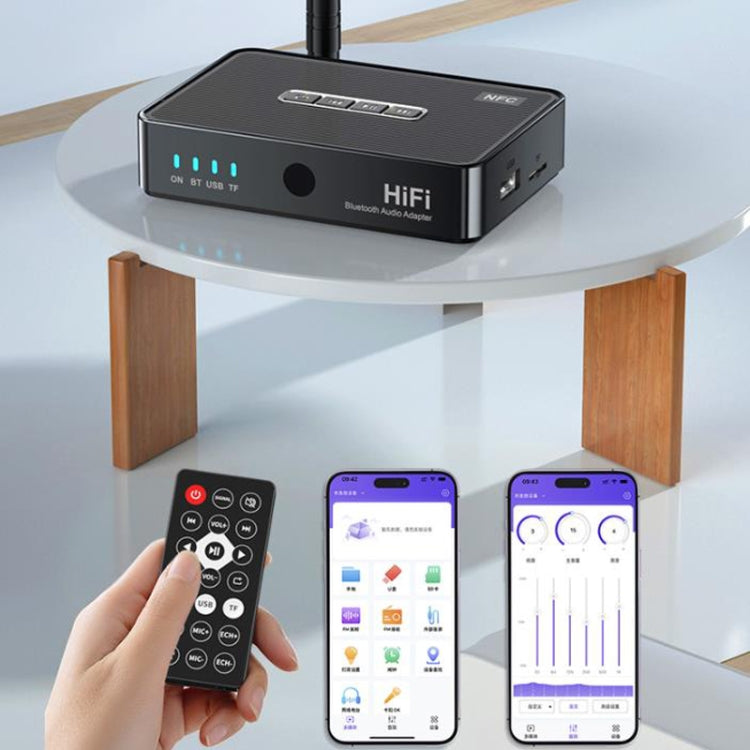 OMS-M3 Bluetooth 5.1 Audio Adapter Speaker Amplifier Receiver - Audio Receiver Transmitter by buy2fix | Online Shopping UK | buy2fix