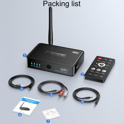 OMS-M3 Bluetooth 5.1 Audio Adapter Speaker Amplifier Receiver - Audio Receiver Transmitter by buy2fix | Online Shopping UK | buy2fix