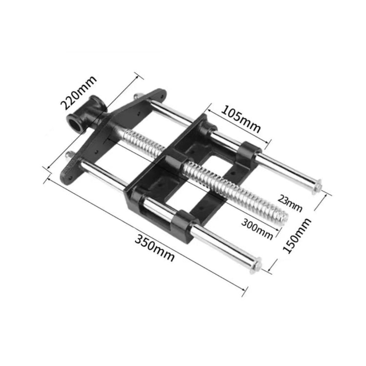 MYTEC 7 inch Chrome Plated Operating Table Clamping Plier DIY Clamping Tools Woodworking Table Plier Clamp - Clamps by MYTEC | Online Shopping UK | buy2fix