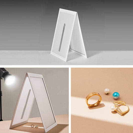 Foldable Soft Board Spotlight Reflective Screen PVC Waterproof Photo Tool Style 1 Vertical Strip - Shadow Props by buy2fix | Online Shopping UK | buy2fix