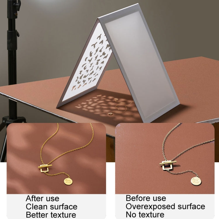 Foldable Soft Board Spotlight Reflective Screen PVC Waterproof Photo Tool Style 4 Mottled - Shadow Props by buy2fix | Online Shopping UK | buy2fix