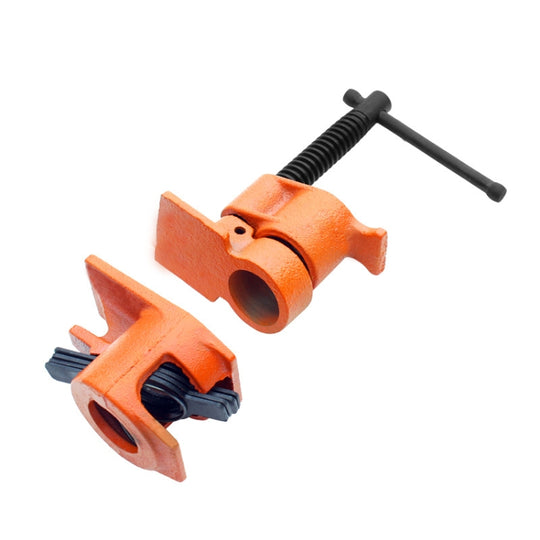 6 Points Woodworking Pipe Clamps Plumbing Fixing Clamps Horizontal Plywood with Clamps, Without Water Pipe