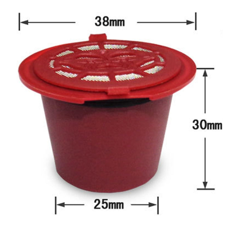 For Nescafe Coffee Capsules Reusable Coffee Filter(Red) - Coffee Machine Parts by buy2fix | Online Shopping UK | buy2fix