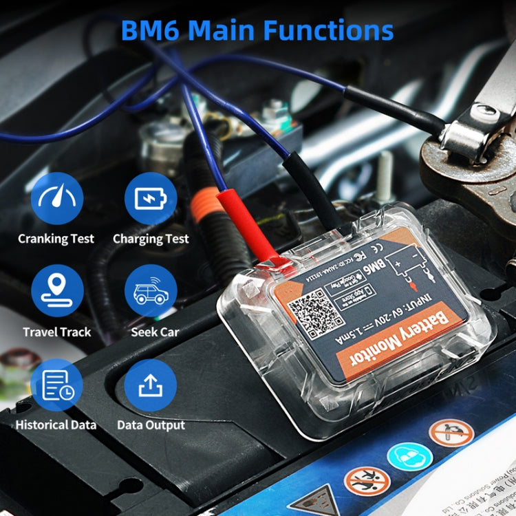 BM6 Car Battery Electricity Testing Instrument Locator - Electronic Test by buy2fix | Online Shopping UK | buy2fix