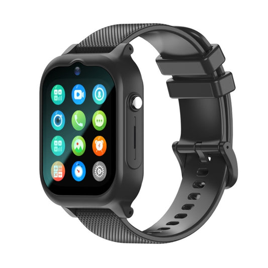 K26H 4G Kids Phone Watch With 1.83-inch Touch Screen Front Camera SOS GPS Location(Black) by buy2fix