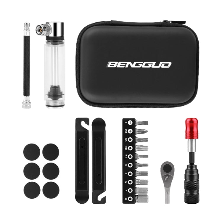 BENGGUO Bicycle Repair Tool Mountain Bike Ratchet Wrench Repair Combination Set, Spec: Set 3 - Maintenance tools by BENGGUO | Online Shopping UK | buy2fix