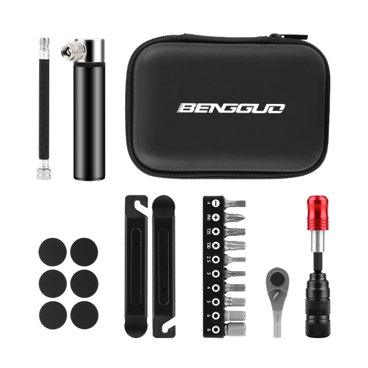 BENGGUO Bicycle Repair Tool Mountain Bike Ratchet Wrench Repair Combination Set, Spec: Set 4 - Maintenance tools by BENGGUO | Online Shopping UK | buy2fix