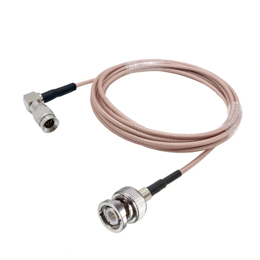100cm CC4 Male Elbow To BNC Male Connector Cable RG179 Coaxial RF Cable by buy2fix