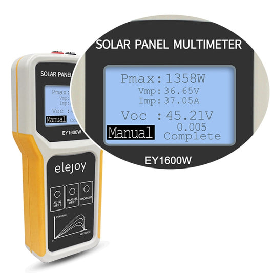 elejoy 1600W MPPT Solar Photovoltaic Panel Multimeter(EY1600W) by elejoy
