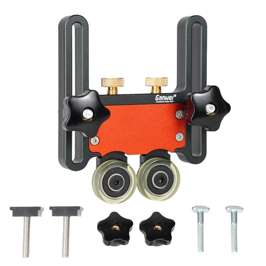 Ganwei MG0-000-0111 Table Saws Pressing Feeder Roller Guides Feather Loc Board Safety Pushing Auxiliary Tool