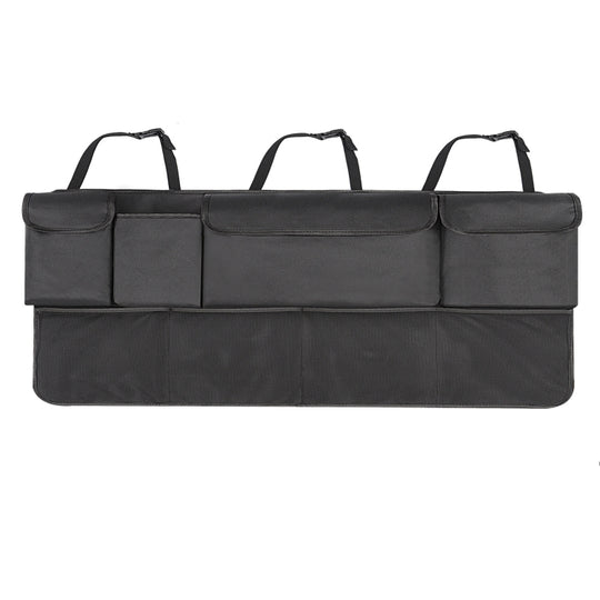 Car SUV Rear Seat Widening Organizing Storage Bag(Black)